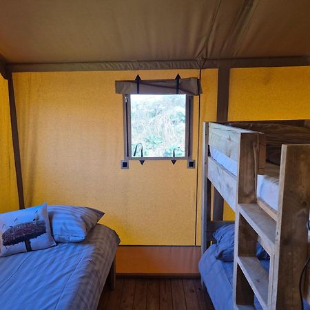De Hazelaarshof Luxe Glampingtent Bij Natuurgebied De Millingerwaard Kekerdom Esterno foto