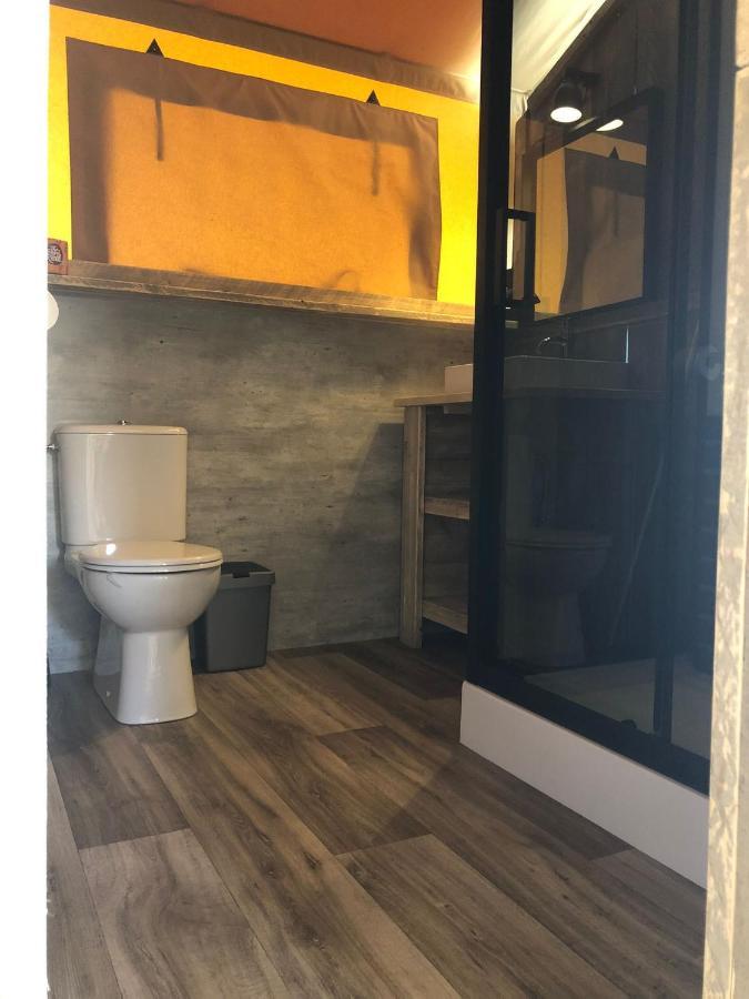 De Hazelaarshof Luxe Glampingtent Bij Natuurgebied De Millingerwaard Kekerdom Esterno foto