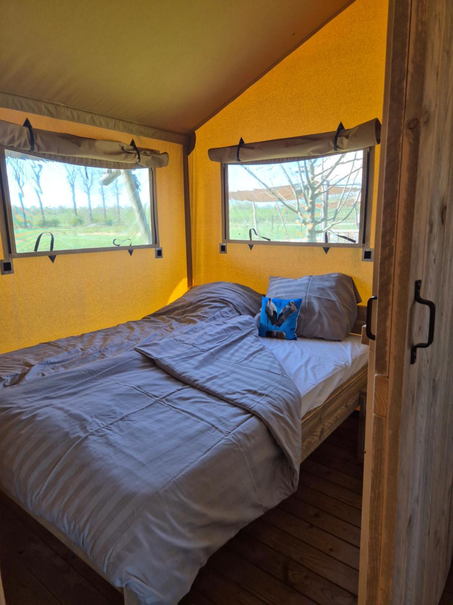 De Hazelaarshof Luxe Glampingtent Bij Natuurgebied De Millingerwaard Kekerdom Esterno foto